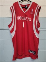 Signed Houston Rockets Tracy McGrady Jersey