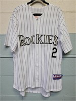 Signed Colorado Rockies Troy Tulowinsky Jersey