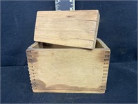 Vintage Wooden Dovetailed Butter Press/Mold