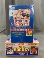 Two Factory Sealed boxes of Sports Cards