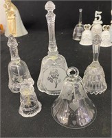 Collection of Crystal Bells