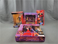 Assorted Basketball Figures and Games