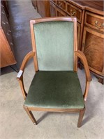 MID CENTURY DINING CHAIR WITH ARMS