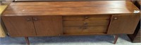 MID CENTURY AVALON SIDEBOARD WITH 3 DRAWERS,