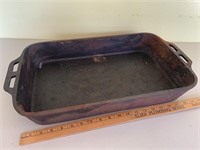 11" x 18” Lodge cast iron casserole pan