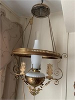 Hanging Victorian ceiling lamp