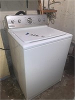 Maytag washer located in basement