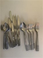 32 pieces stainless steel Flatware MCM
