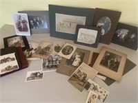 Lot of early photographs