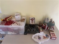 Assorted lot of Christmas items some Hallmark
