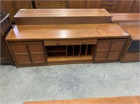 MID CENTURY NATHAN SIDEBOARD WITH 2 DRAWERS,