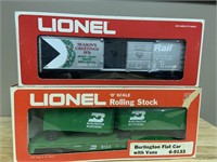 2 Lionel cars