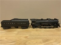 Lionel steam locomotive 2037 with tender