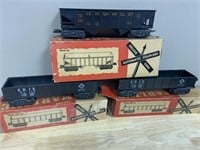 3 Marx  cars with boxes