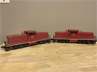 Pair of Lionel 627 diesel locomotives