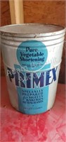 Vintage Primex pure vegetable shortening 50 lb