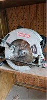 Craftsman 7.25 inch circular saw with laser Trac