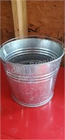 10 inch galvanized pail