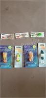 7 assorted new in package fishing lures
