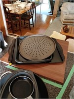 lot of baking trays