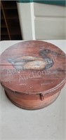 Decorative 11.5 in duck themed cheese box