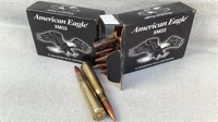 (18) American Eagle 50 BMG XM33C Ammunition