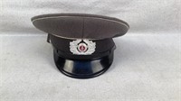 Vintage East German NVA Military Visor Cap