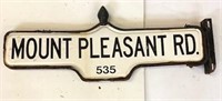Mount Pleasant Rd.
