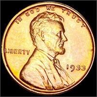 1933 Lincoln Wheat Penny UNCIRCULATED