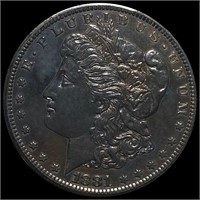 1881-S Morgan Silver Dollar CLOSELY UNCIRCULATED
