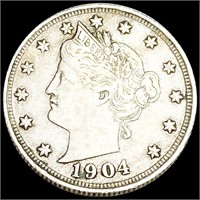 1904 Liberty Victory Nickel LIGHTLY CIRCULATED