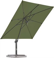 BLUU Sequoia 9x9 FT Square Patio Umbrella