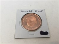 Donald Trump 1 ounce copper bullion