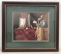 Framed Native Golf Photo 15.5" x 13.5”