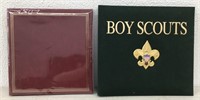 Lot of Two Boy Scouts Scrap Books