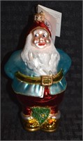 Christopher Radko blown glass Christmas ornament