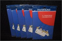 5) Vtg/New Sandra Boynton Christmas card packs