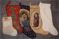 (5) Christmas holiday stockings