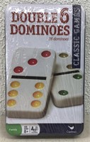 Classic Games Double 6 Dominoes BRAND NEW