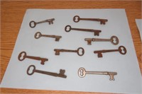 Vintage Skeleton Key Lot