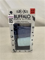 BUFFALO DAVID BITTON 6 BOYS BOXER BRIEFS MEDIUM