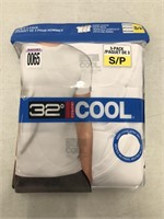 32 DEGREES COOL MENS T-SHIRT 3 PACK SIZE S