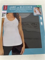 JANE AND BLEECKER WOMENS 3 PACK OF REVERSIBLE TANK