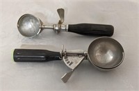 Vintage Ice Cream Scoopers (2pc)