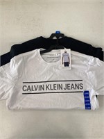 2PCS CALVIN KLEIN T-SHIRTS SIZE YL 10/12