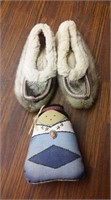 Native slippers hand made