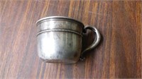 small sterling silver cup