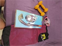 Kid's Tech Combo Masks & Snorkel w/Weights