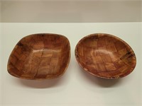 Bamboo bowls