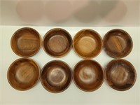 Walnut wood bowls